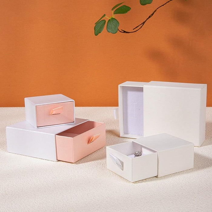 Elegance Redefined Cardboard Boxes（50pcs per pack） - Jewelry Packaging Mall