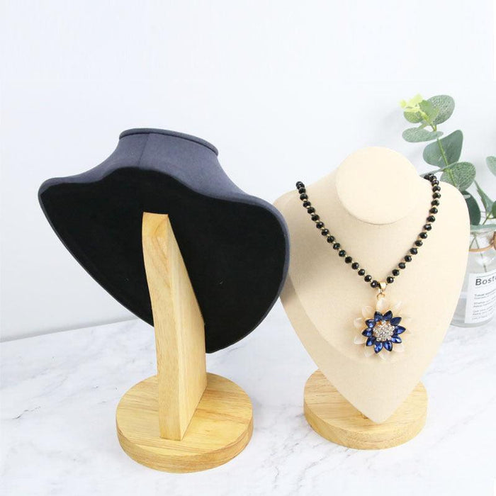 Fiber Elegance Necklace Busts - Jewelry Packaging Mall