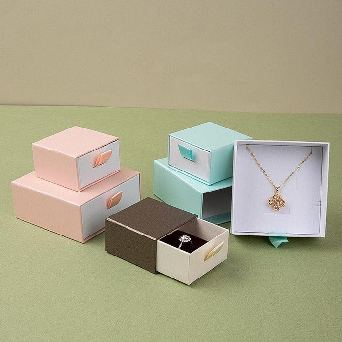 Elegance Redefined Cardboard Boxes（50pcs per pack） - Jewelry Packaging Mall