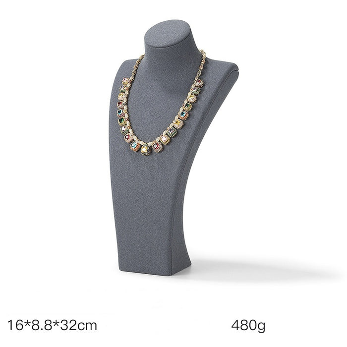 Ultra-Fiber Neck Mannequin Necklace Busts