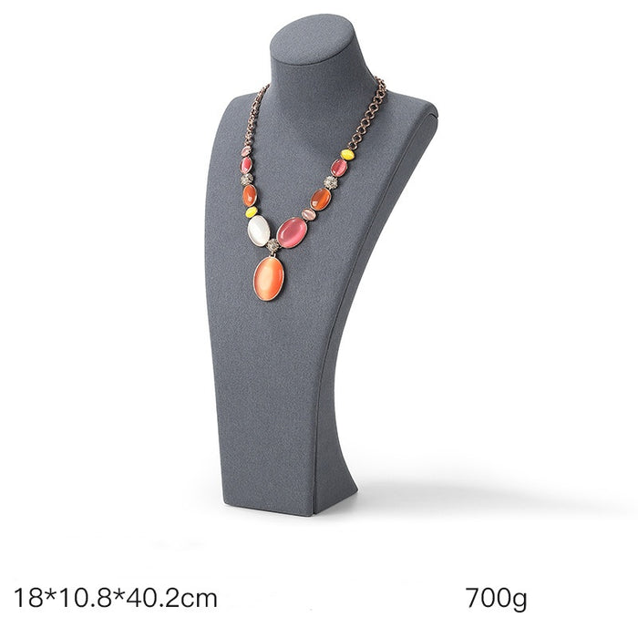 Ultra-Fiber Neck Mannequin Necklace Busts