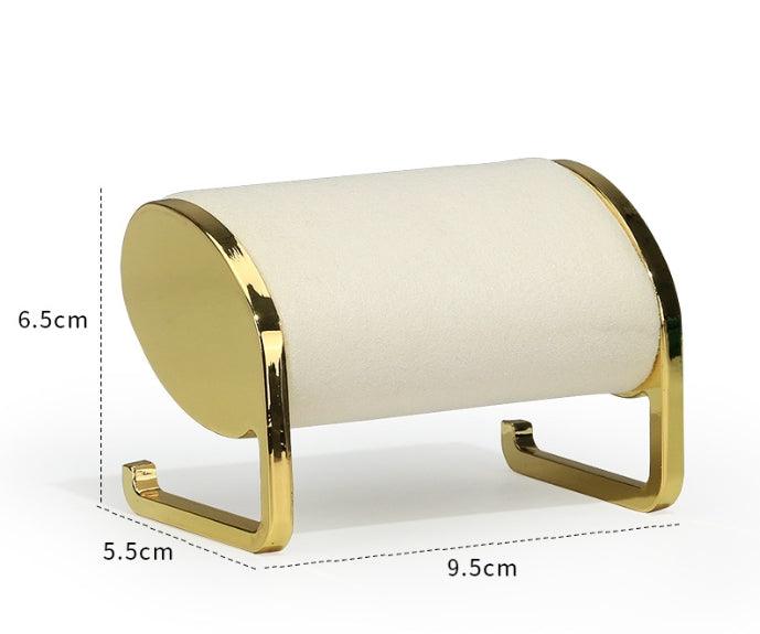 Beige Microfibre Watch Display Collection - Jewelry Packaging Mall