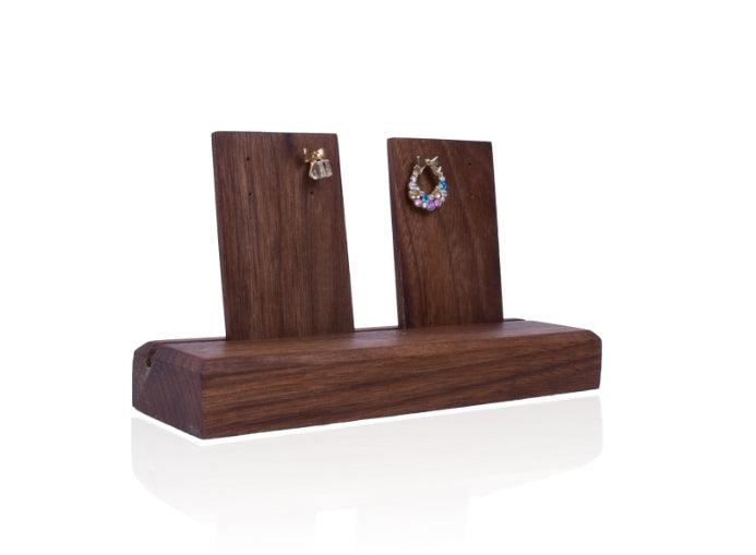 Wood Earrings Display(2PCS)-JPM0101 - Jewelry Packaging Mall