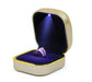 Led light ring pendant jewelry box - Jewelry Packaging Mall