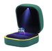 Led light ring pendant jewelry box - Jewelry Packaging Mall