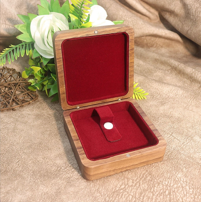 Sustainably Sourced Walnut Bracelet Box-JPM0247