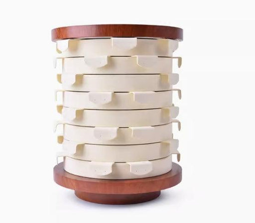 Rotating Wooden Earring Holder-JPM0265 - Jewelry Packaging Mall