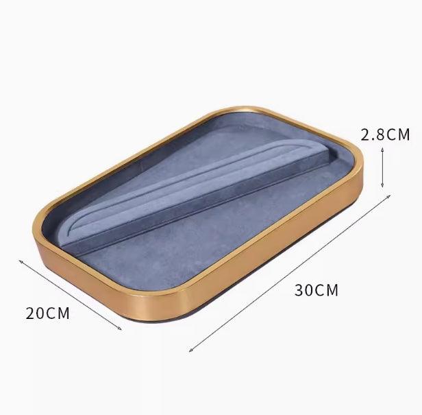 ColorWave Rectangular Tray-JPM0279 - Jewelry Packaging Mall