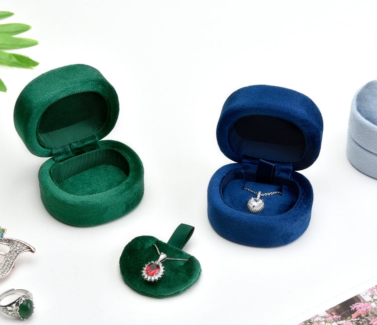 Assorted Square Velvet Rounded Ring Box Collection-JPM0216