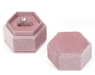 Hexagon Ring Velvet Collection - Jewelry Packaging Mall