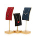 Vertical Premium Microfiber Earrings & Necklace Holder - Jewelry Packaging Mall