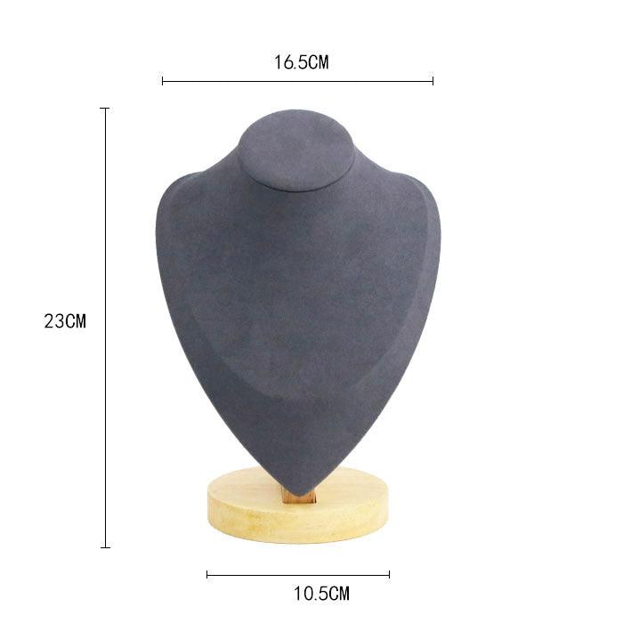 Fiber Elegance Necklace Busts - Jewelry Packaging Mall