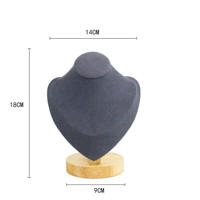 Fiber Elegance Necklace Busts - Jewelry Packaging Mall