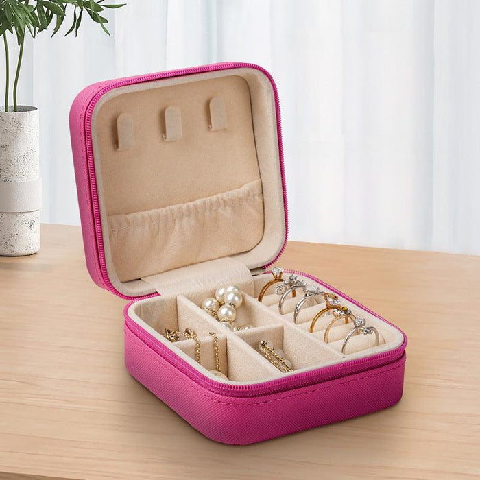 Easy Carry Zipper Travel Case (Various Color Available) - Jewelry Packaging Mall