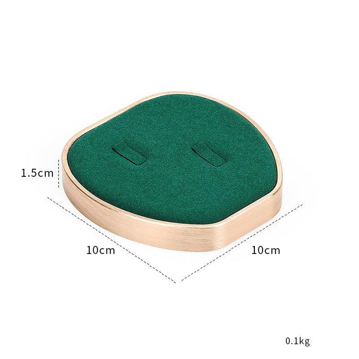 Sleek Green Microfiber Display Collection - Jewelry Packaging Mall