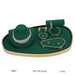 Sleek Green Microfiber Display Collection - Jewelry Packaging Mall