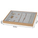 Velvet Splendor Showcase Tray-JPM0086 - Jewelry Packaging Mall