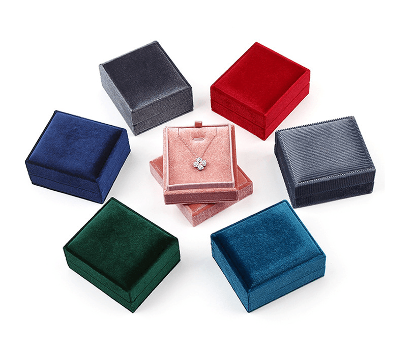 Bute Rectangular Velvet Collection - Jewelry Packaging Mall