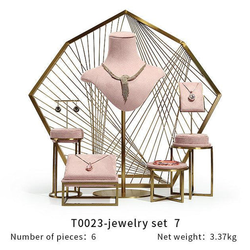 Indiatlantic Pink Diaplay Collection - Jewelry Packaging Mall