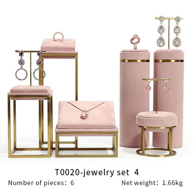 Indiatlantic Pink Diaplay Collection - Jewelry Packaging Mall