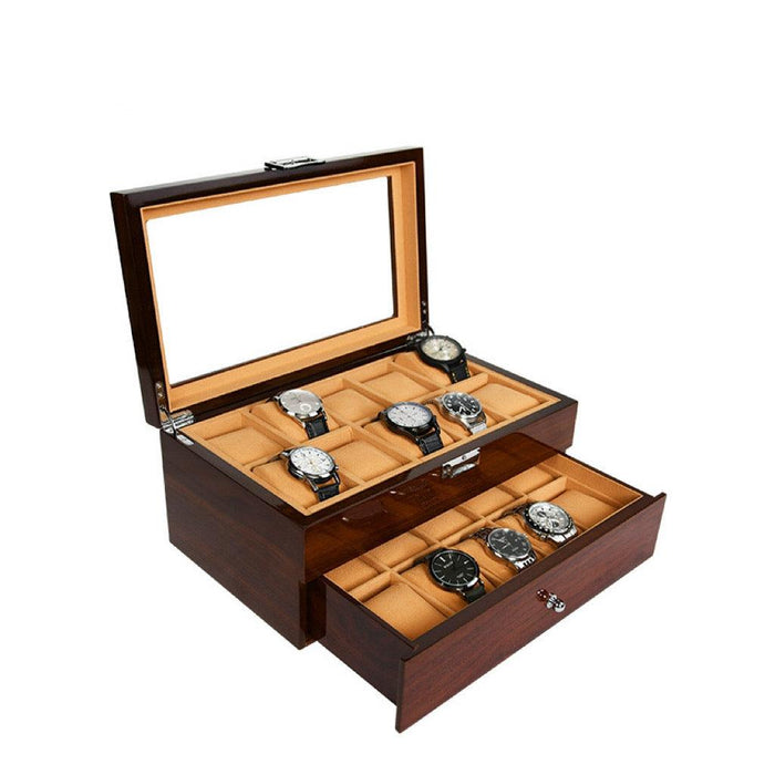 Lacquered Wood Watches Storage Boxes - Jewelry Packaging Mall