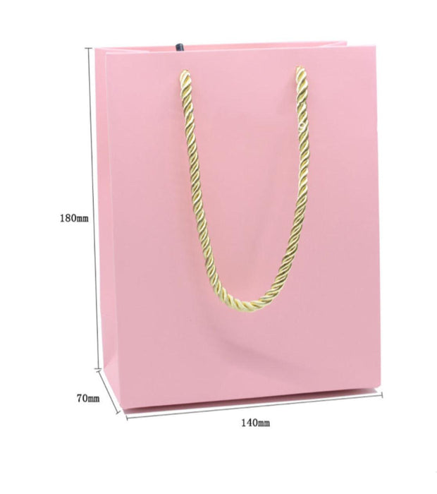 Monotone Simplistic Shopping Bag (10 pcs Per Pack) - Jewelry Packaging Mall