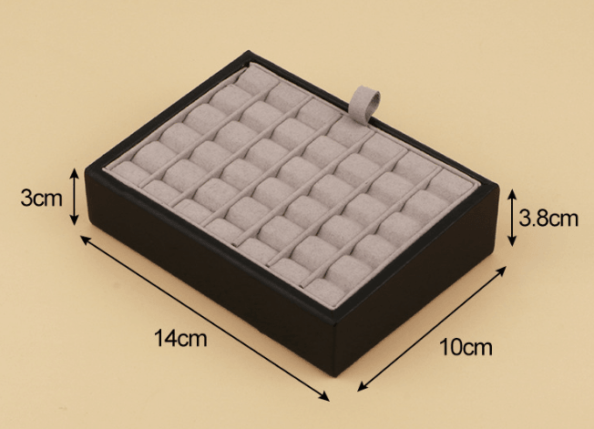 Ultrasuede Gem Stones Display Tray - Jewelry Packaging Mall