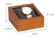 Wooden Frame Pillow Watch Display - Jewelry Packaging Mall