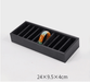 Black Linear PU Leather Showcase Tray-JPM0058 - Jewelry Packaging Mall