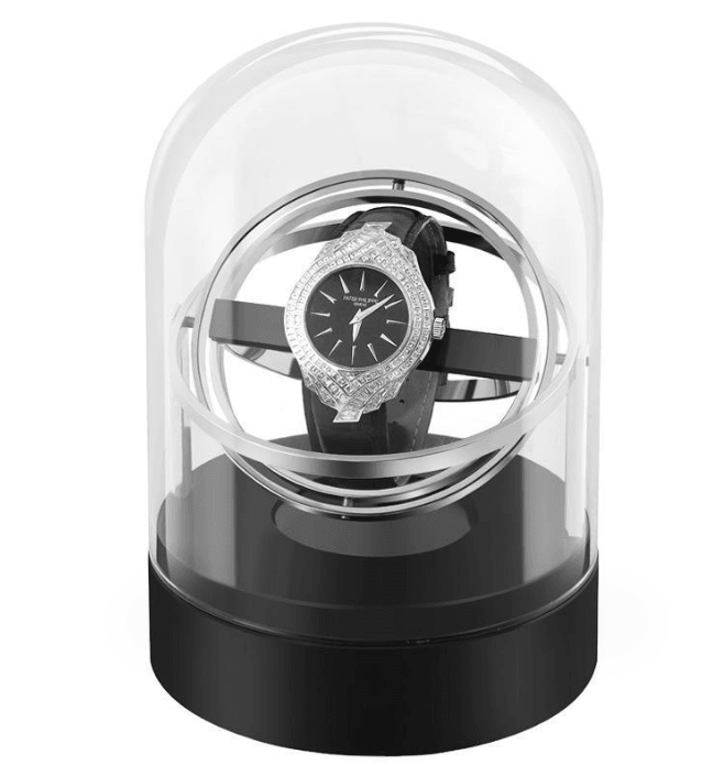 Metal Alloy Watch Winder Display - Jewelry Packaging Mall