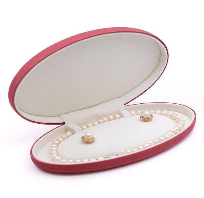 Ostrich Egg Pearl Necklace Boxes - Jewelry Packaging Mall