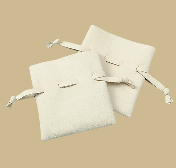 String Microfiber Pouch (30 pcs Per Pack) - Jewelry Packaging Mall